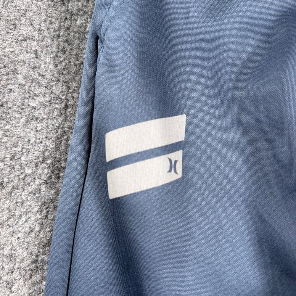 Hurley Exist Joggers Men Size M Gray Fleece Lined Athletic Pants Athlesiure - Picture 4 of 13